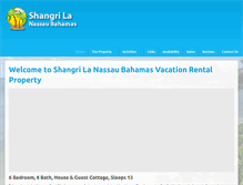 Tablet Screenshot of beautyinthebahamas.com